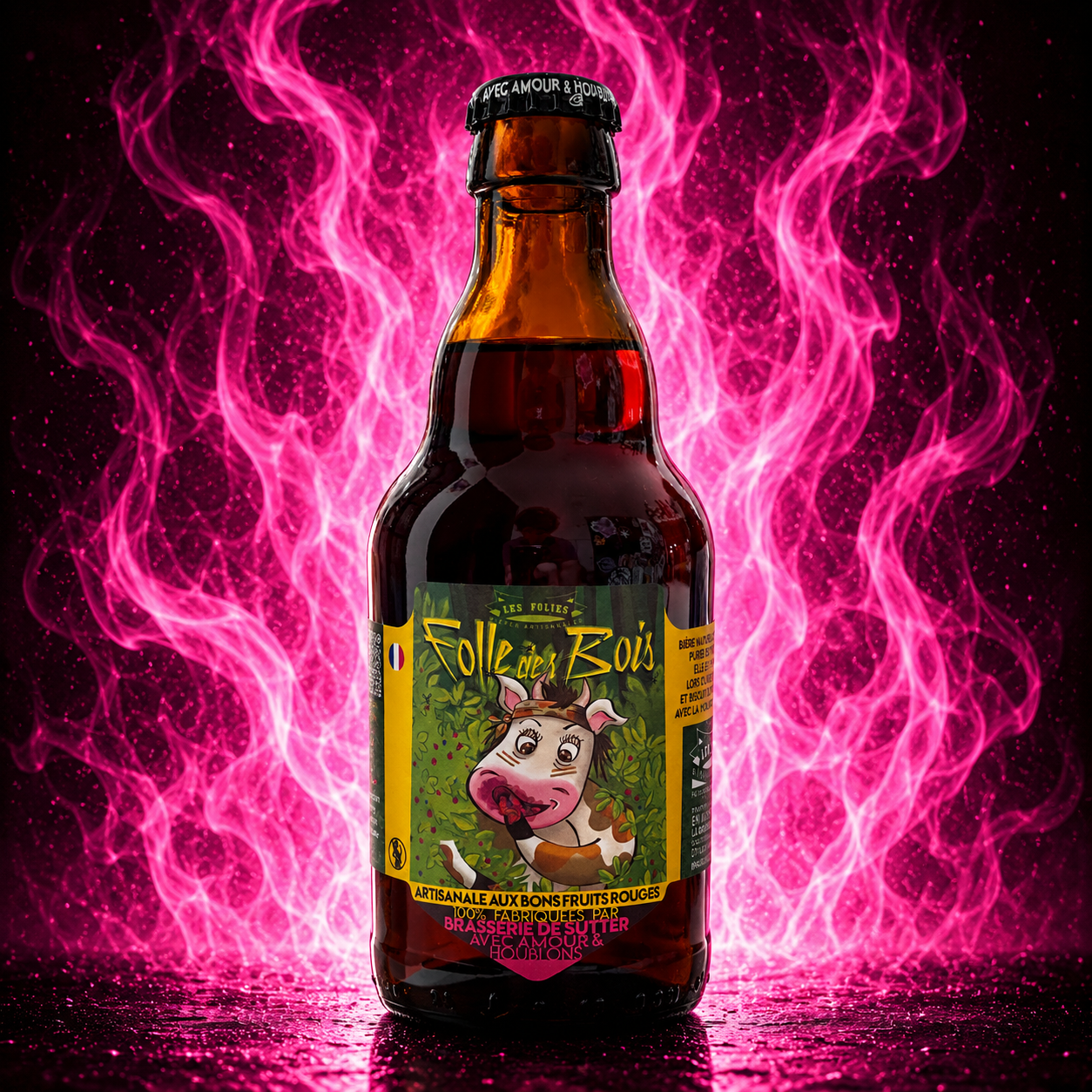 Folle des bois - Rouge - Brasserie de Sutter