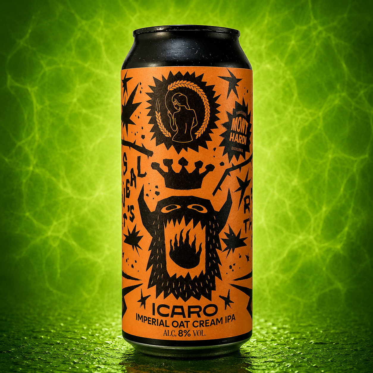 Icaro - Imperial oat cream IPA - Collab La Superbe & Mont Hardi