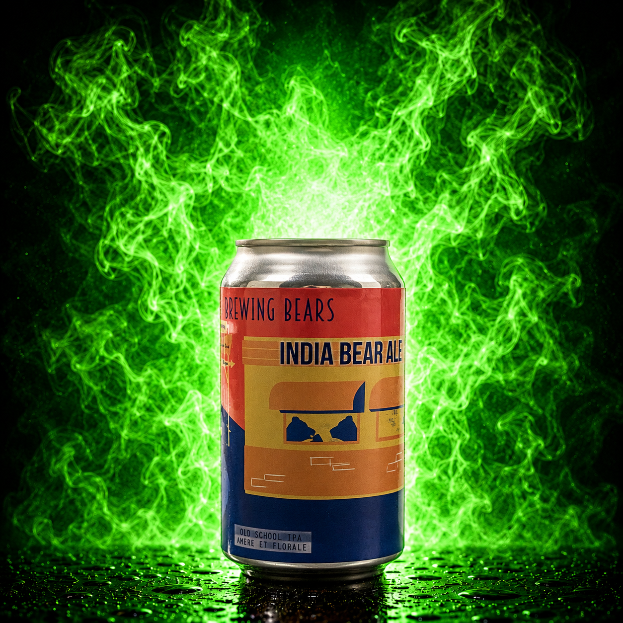 India Bear Ale - Old School IPA - Brewing Bears