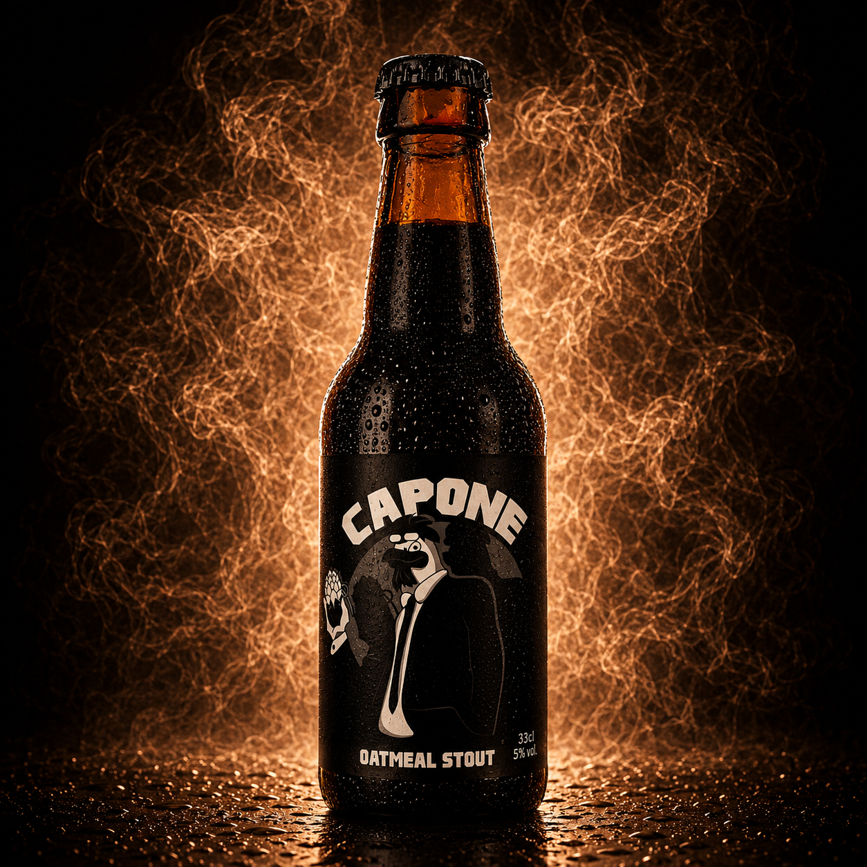 Capone - Oatmeal Stout - Brasserie La Couveuse
