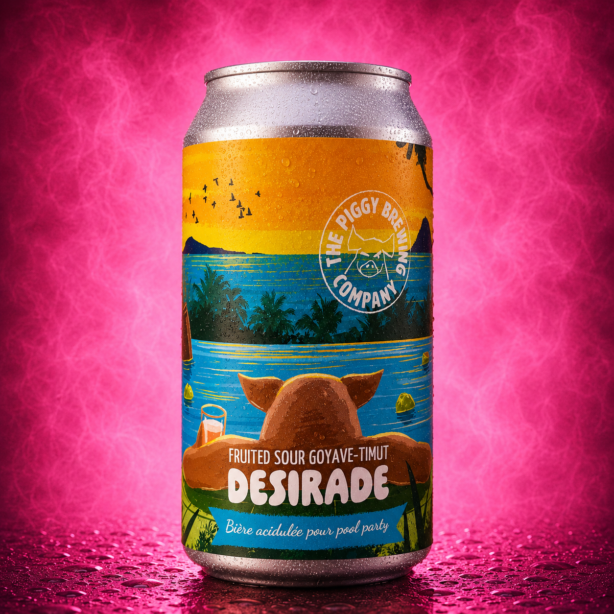 Desirade - Fruited Sour Goyave - Timut - The Piggy Brewing Company