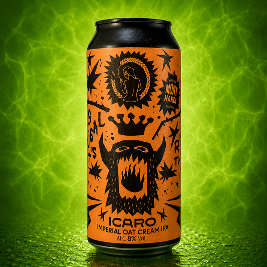 Icaro - Imperial oat cream IPA - Collab La Superbe & Mont Hardi