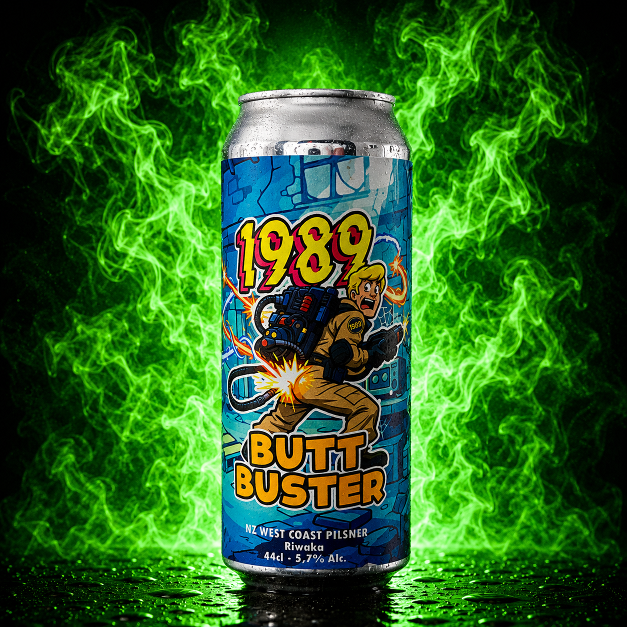 Butt Buster - NZ West Coast Pilsner Riwaka - 1989