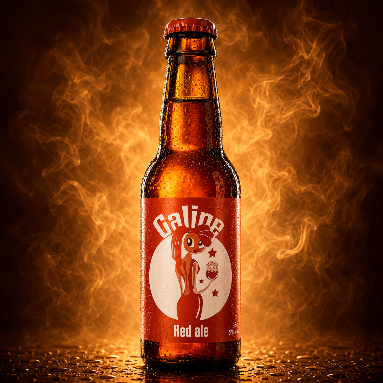 Galine - Red Ale - Brasserie La Couveuse