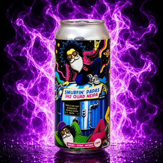 342 Smurfin' Papas - Quadruple Neipa - Boneless Brewing