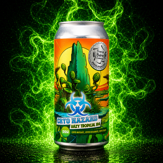 Cryo Hazard - Hazy Tropical IPA - Boneless Brewing
