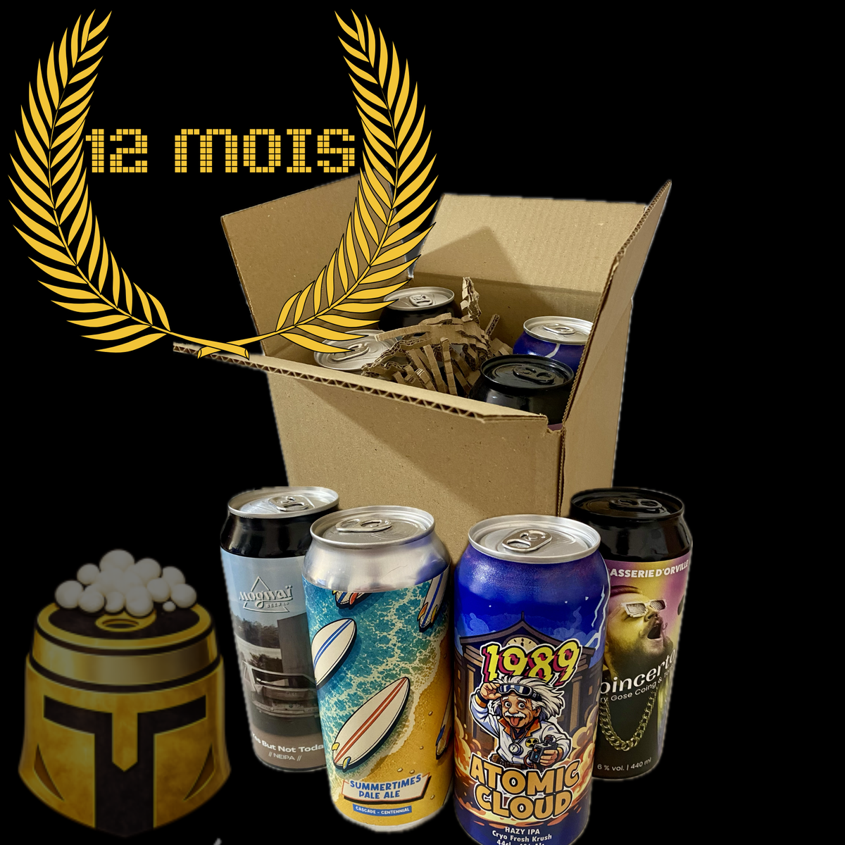 Colisée Box 44cl - Abonnement 12 mois