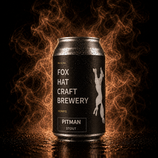 Pitman stout - Fox hat craft brewery